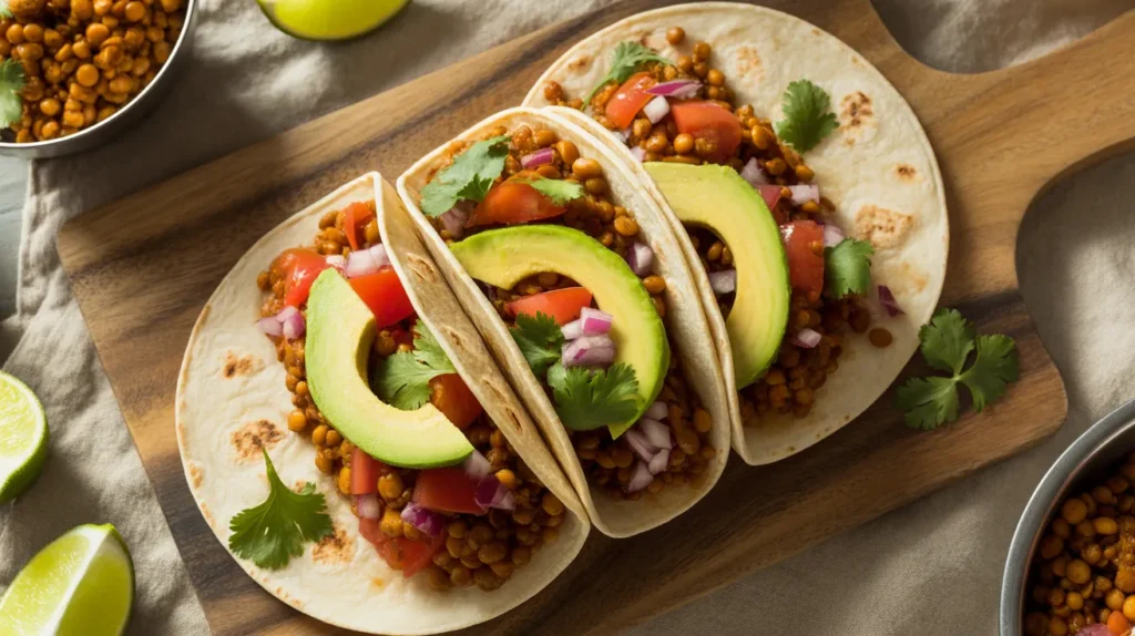 Vegan tacos Vegan Recipe