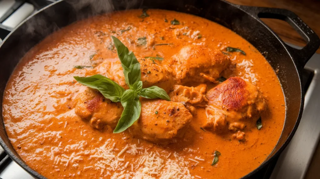 creamy tomato sauce