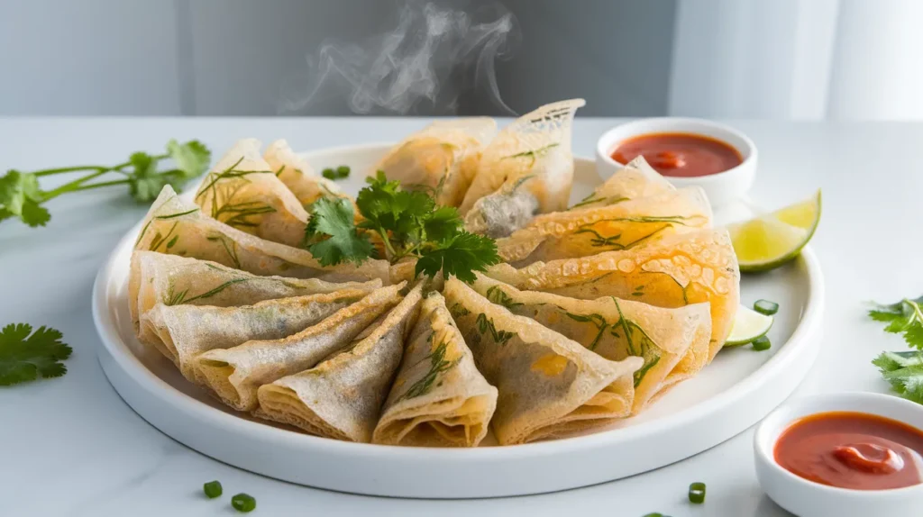 crispy rice paper