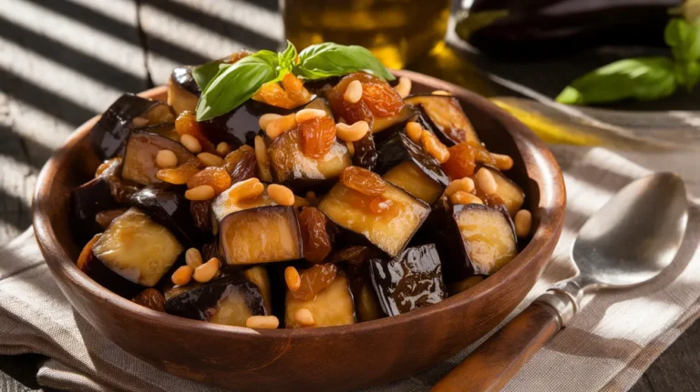 eggplant agrodolce