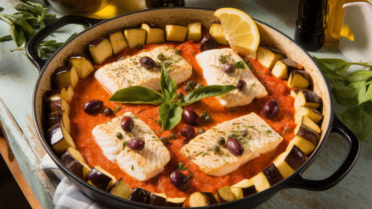 eggplant and fish recipe