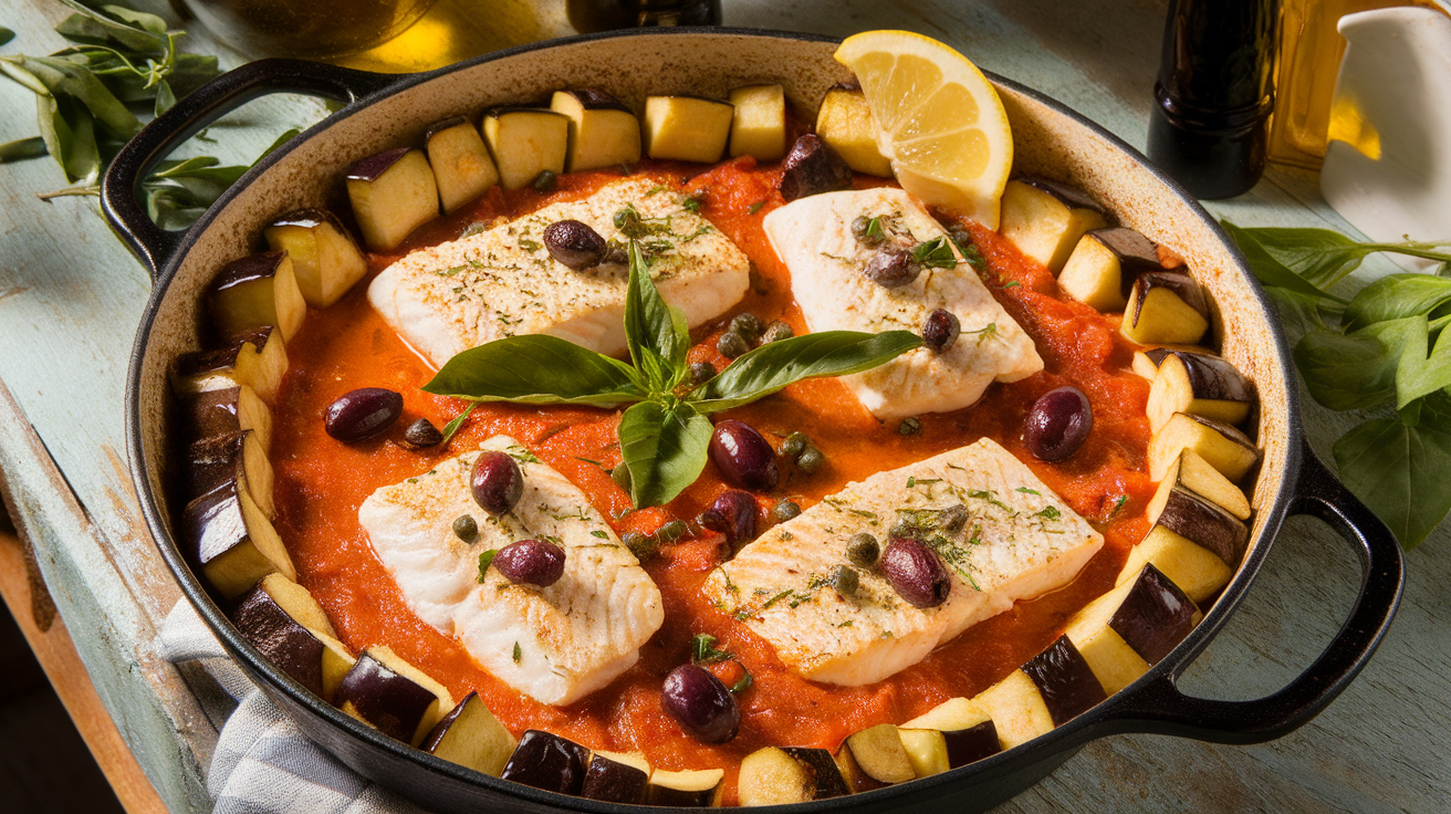 eggplant and fish recipe