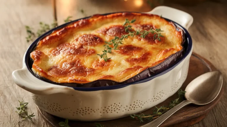 eggplant gratin