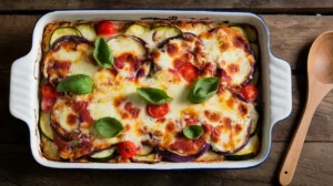 eggplant zucchini bake