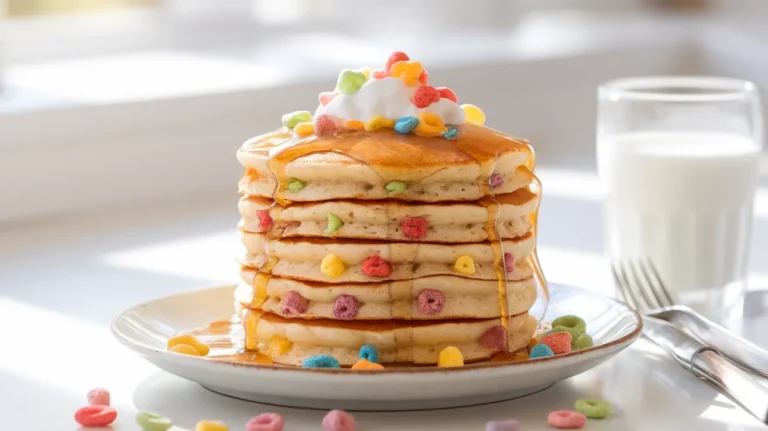 fruity pebble pancakes