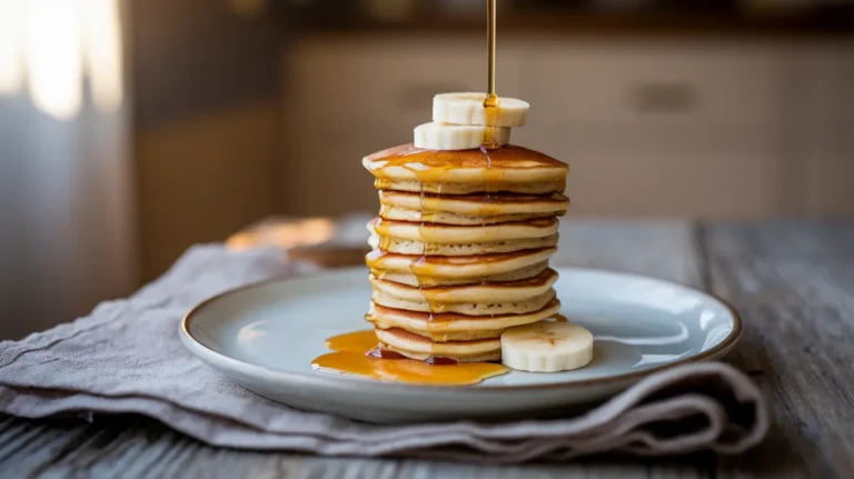 mini banana pancakes