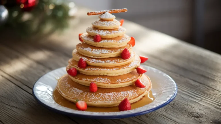 pancake christmas tree