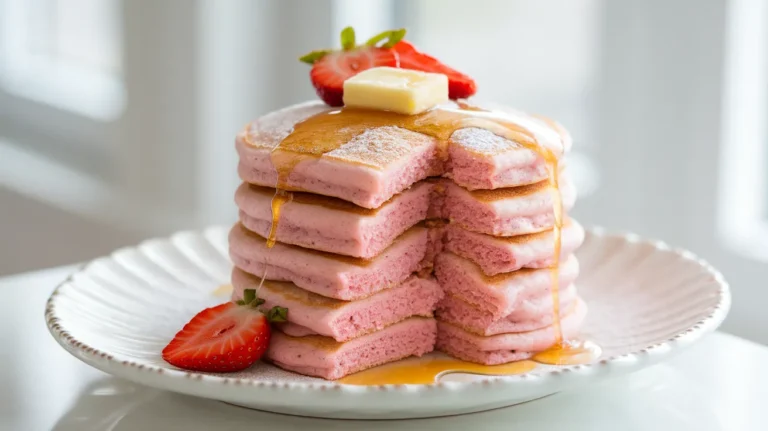 pink pancakes