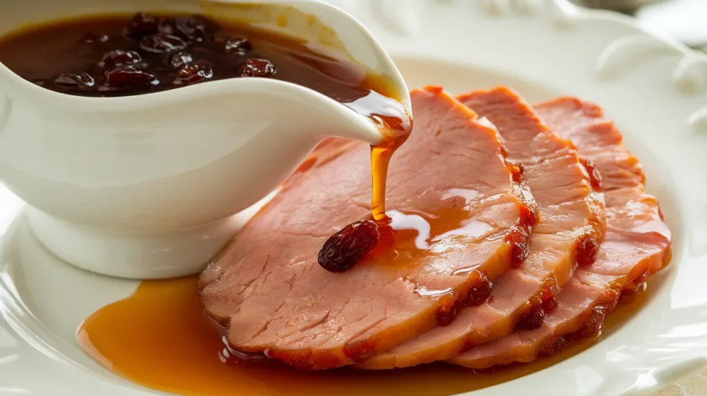 raisin sauce for ham Ham-Based Dishes
