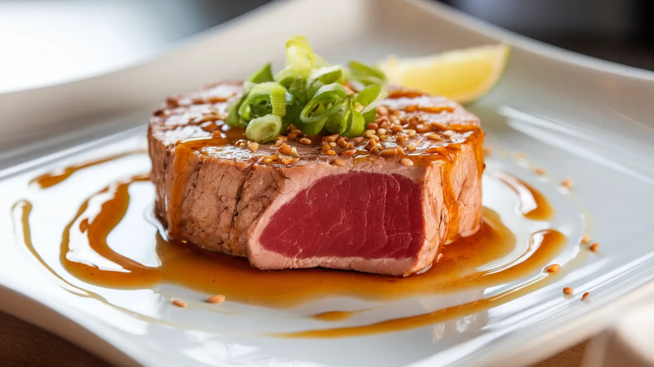 sauce for ahi tuna steaks