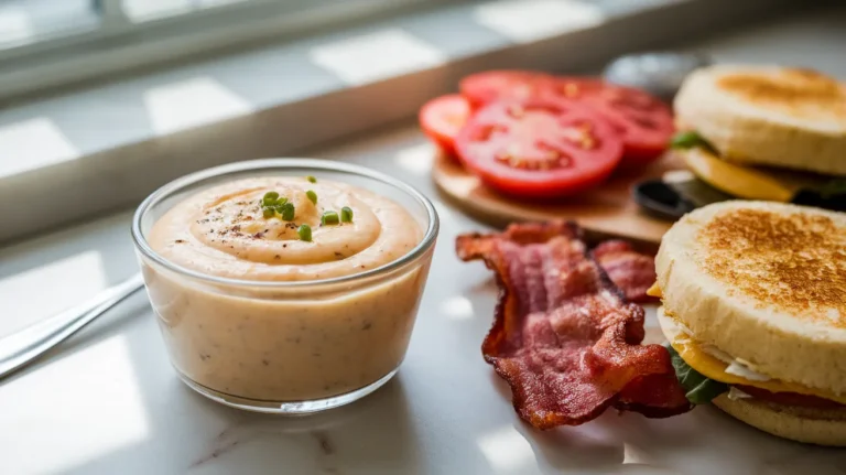 sauce for breakfast sandwich