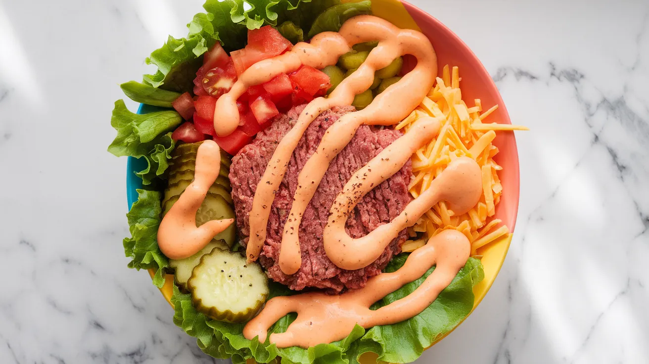 sauce for burger bowl