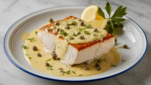 sauce for halibut fish