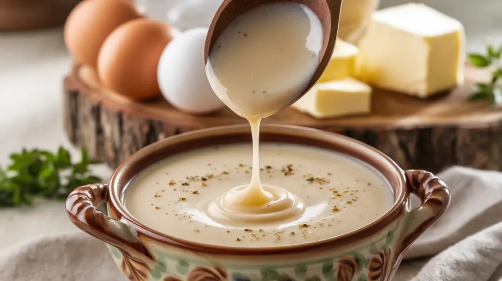 sauce for quiche Breakfast & Eggs