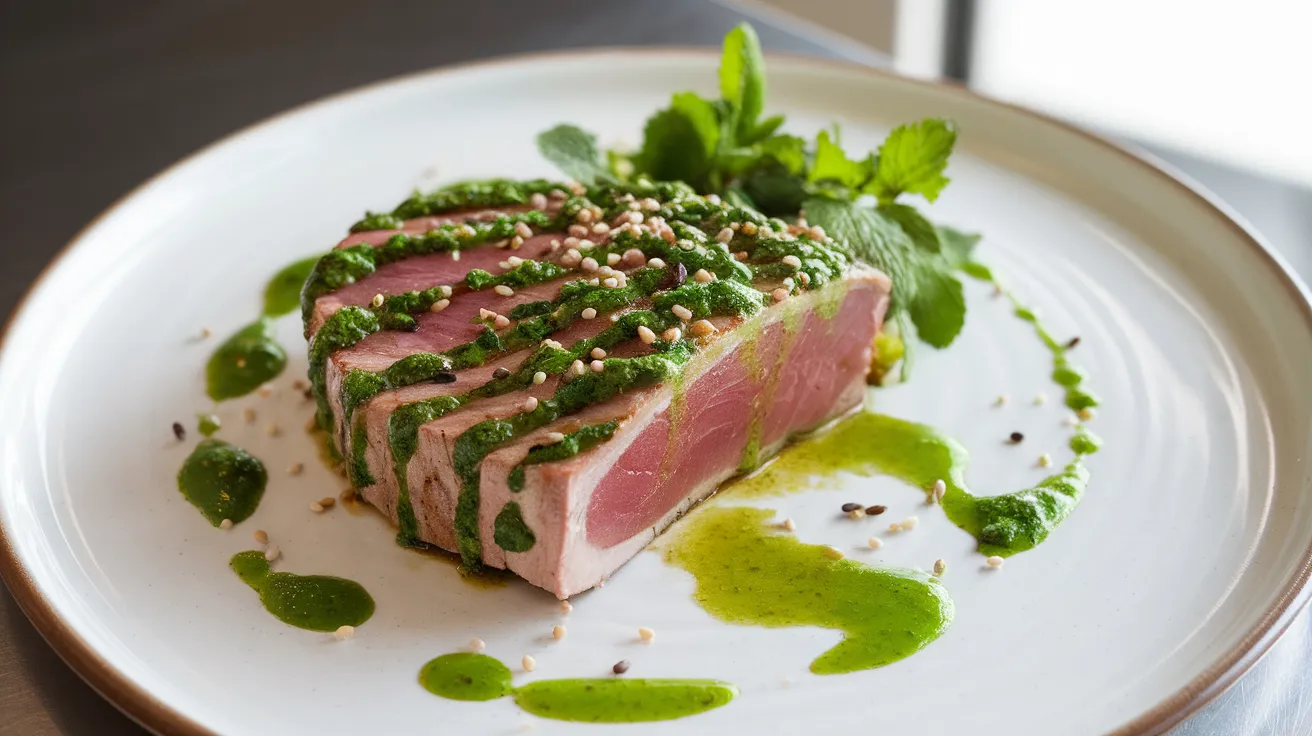 sauce for yellowfin tuna