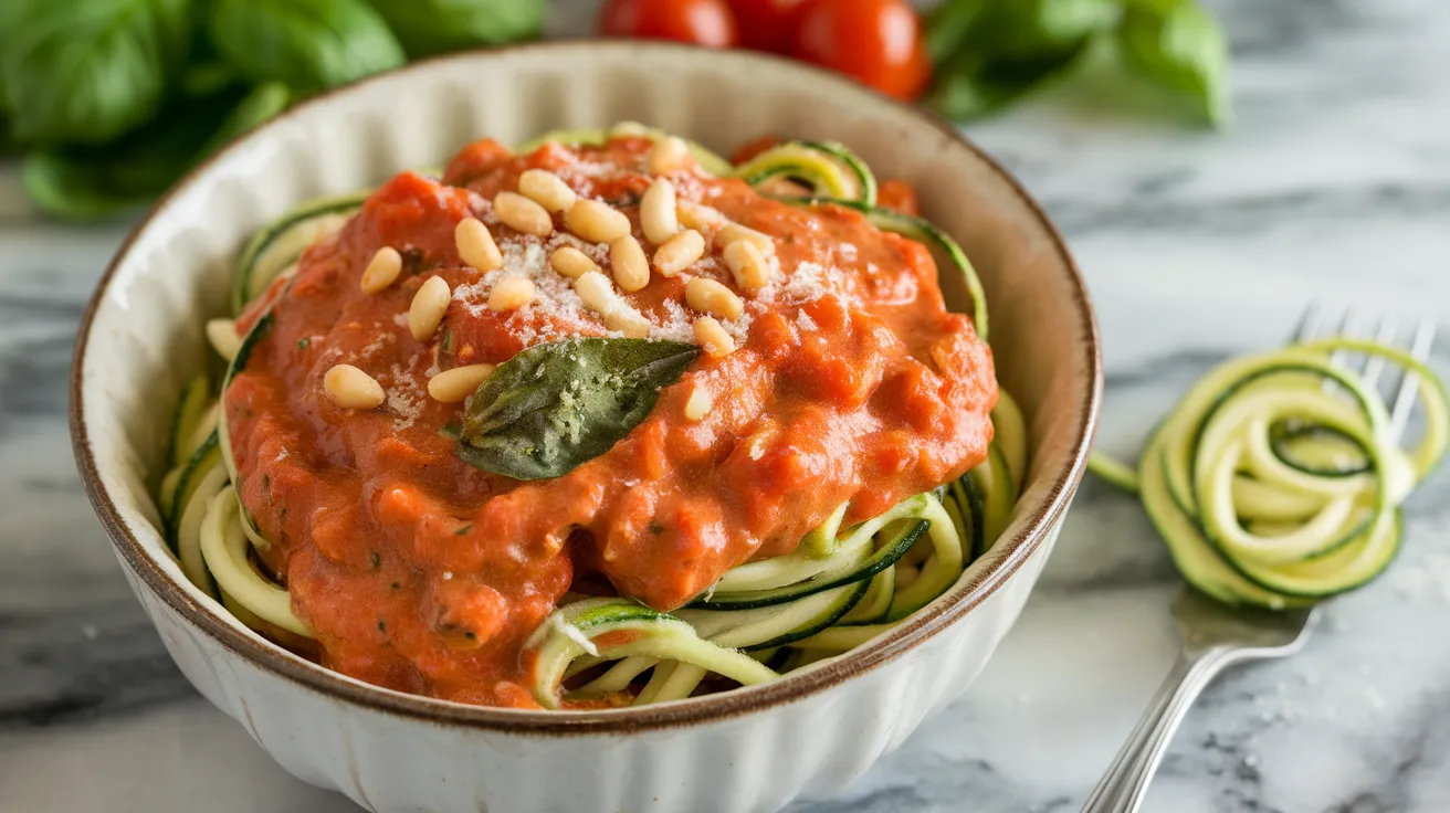 sauce for zucchini noodles