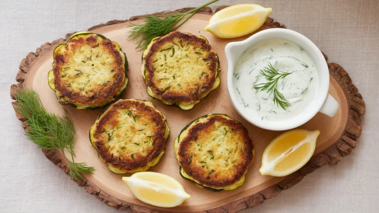 sauce for zucchini patties