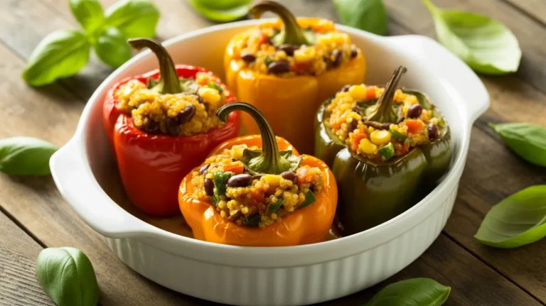 vegan stuffed peppers