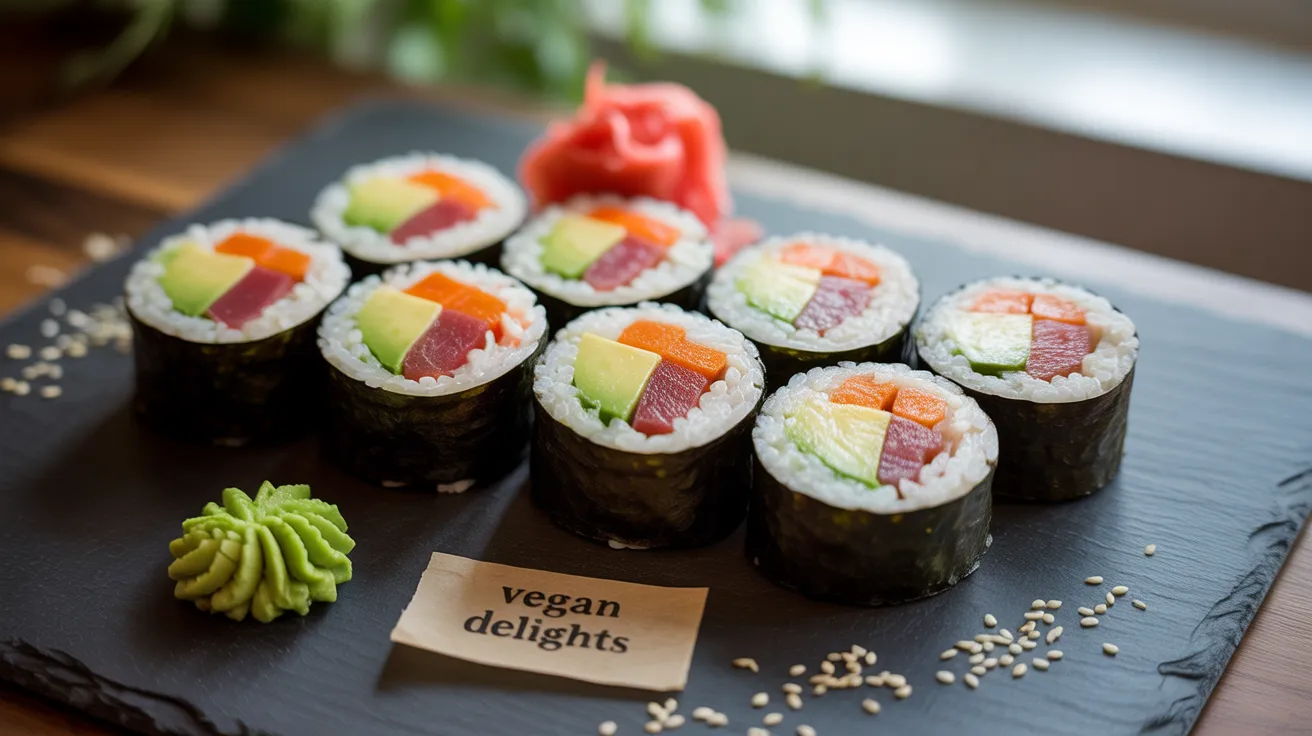 vegan sushi