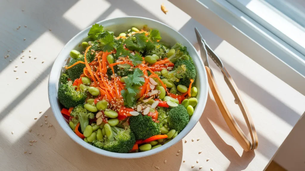 Asian vegetable salad