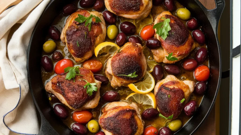 Mediterranean chicken recipe