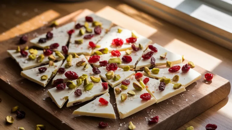 Pistachio Cranberry Bark
