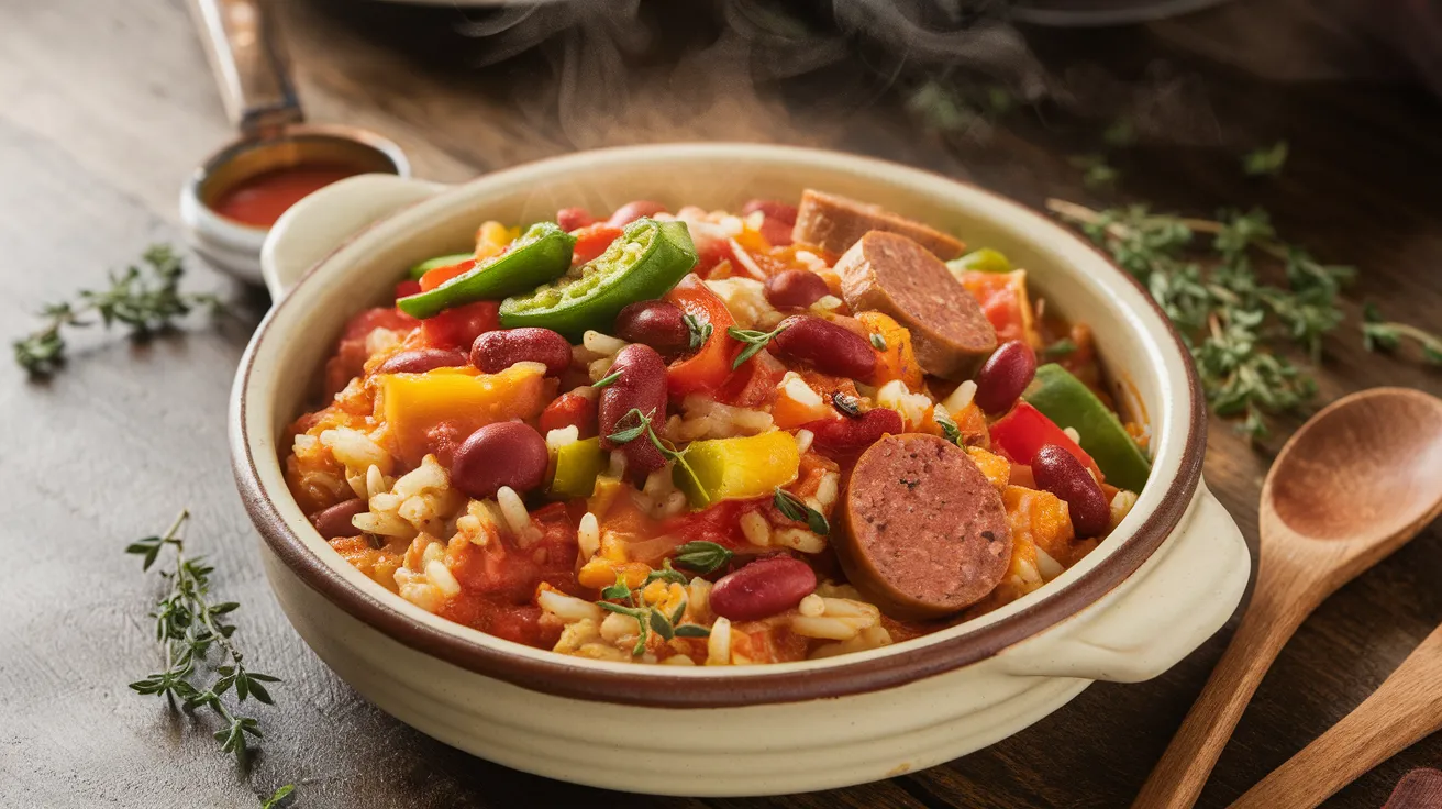 Vegan jambalaya