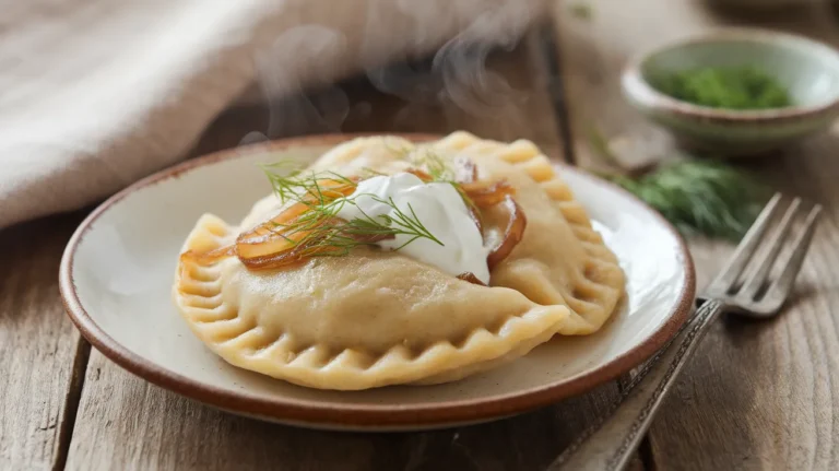 Vegan pierogi