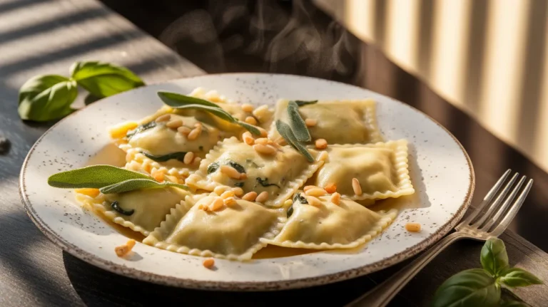 Vegan ravioli