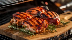 bbq grilled chicken thighs