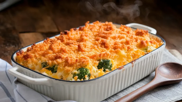 broccoli cheese rice casserole