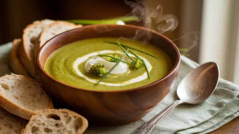 broccoli leek soup