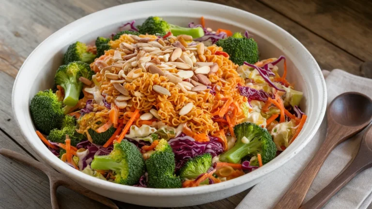 broccoli ramen noodle salad