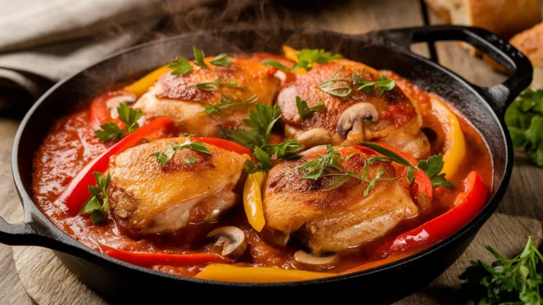 chicken cacciatore