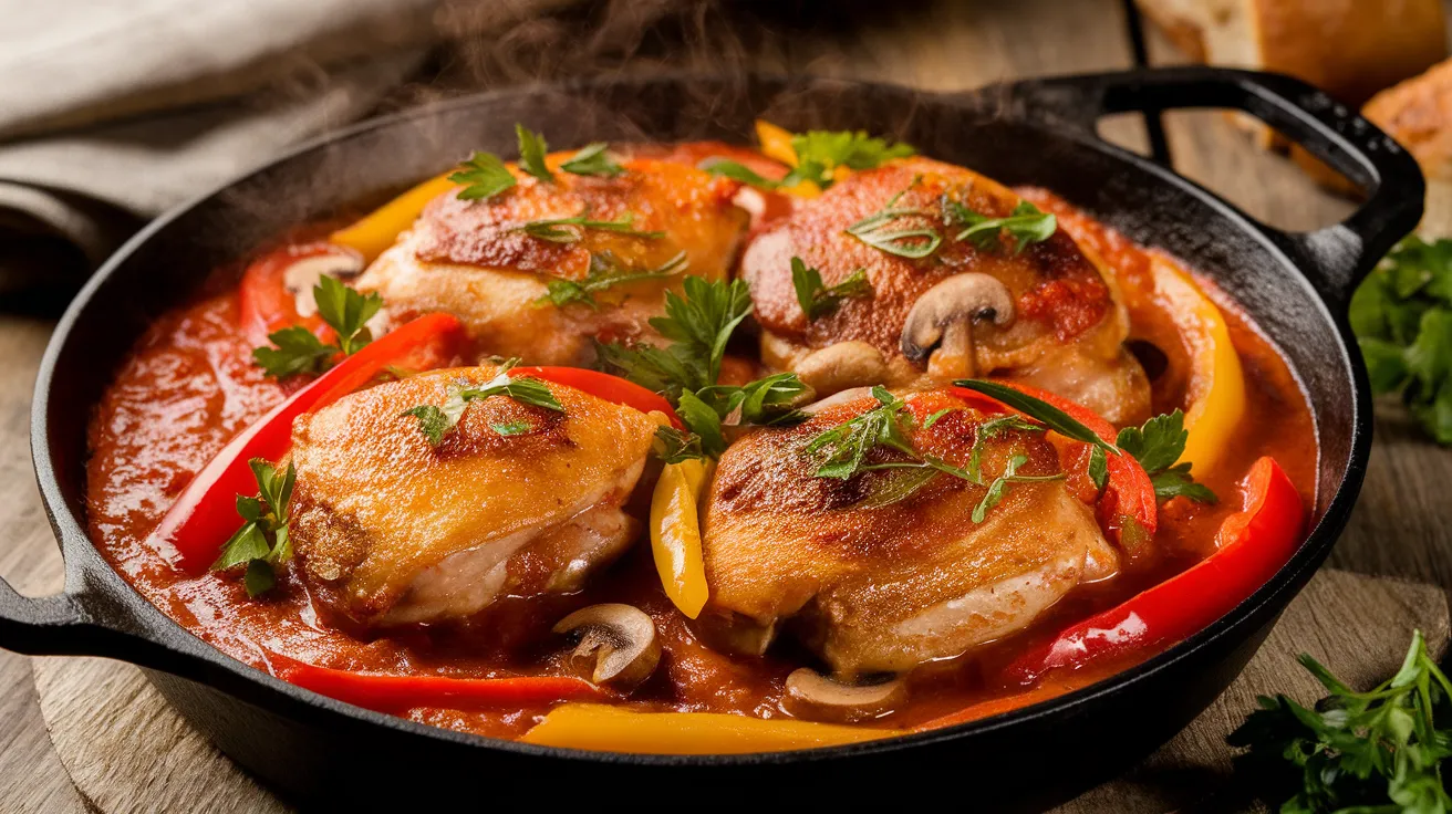 chicken cacciatore
