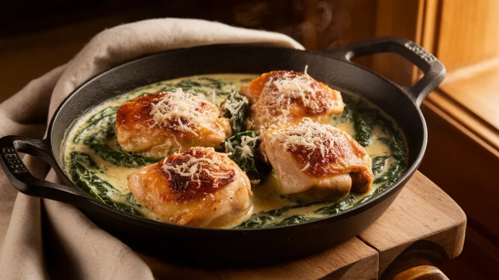 creamy spinach sauce