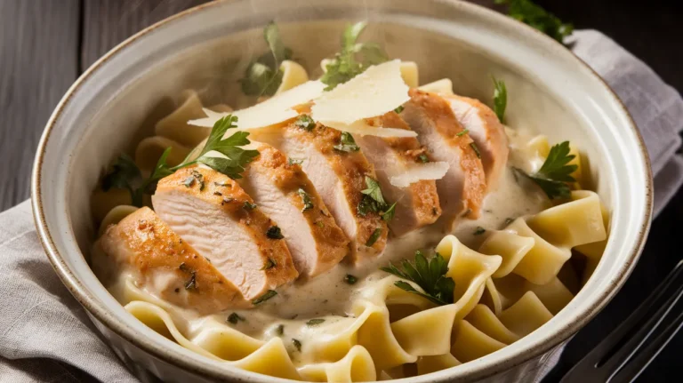 crockpot alfredo chicken