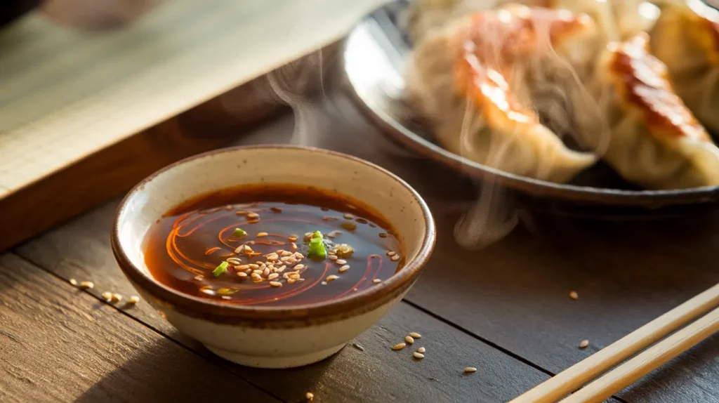 homemade gyoza sauce
