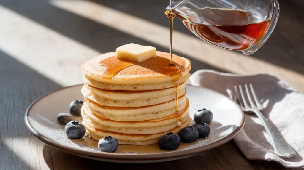 homemade ricotta pancakes