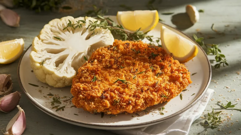 plant-based schnitzel