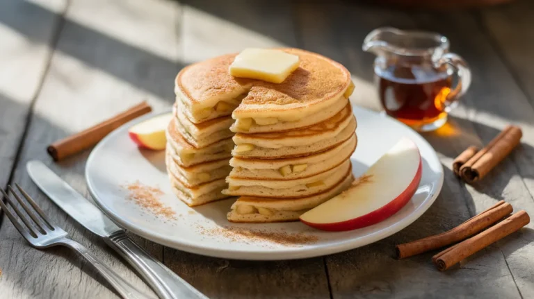 ricotta apple pancakes