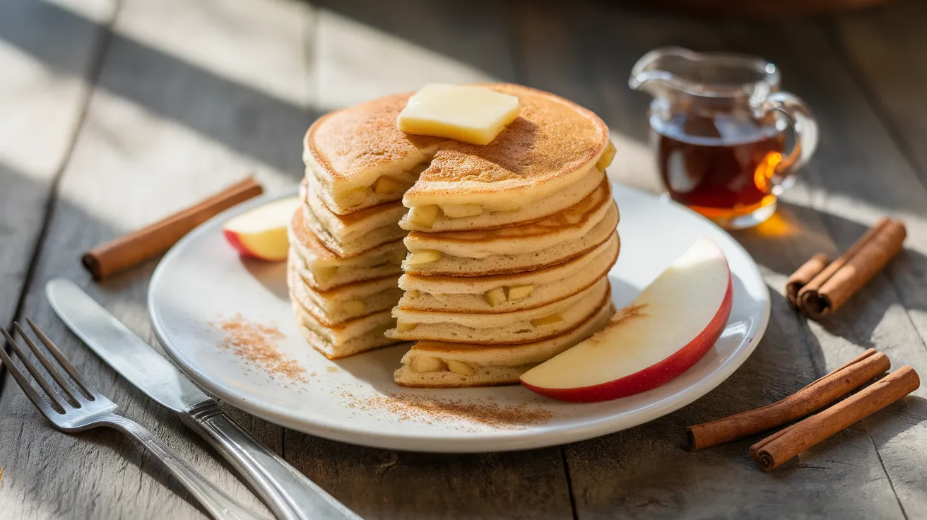ricotta apple pancakes
