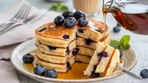 ricotta blueberry pancakes