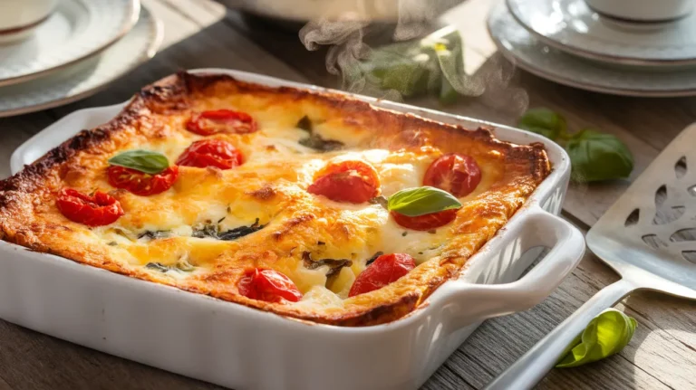 ricotta egg casserole