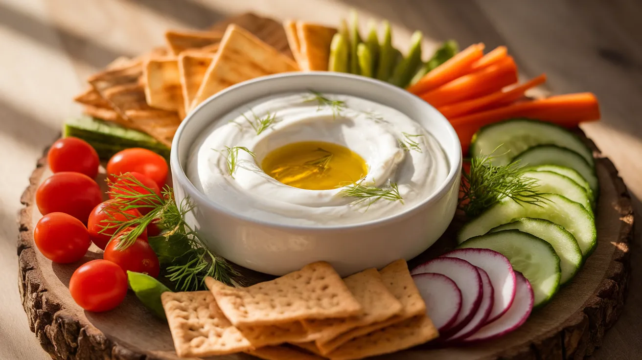 ricotta greek yogurt dip