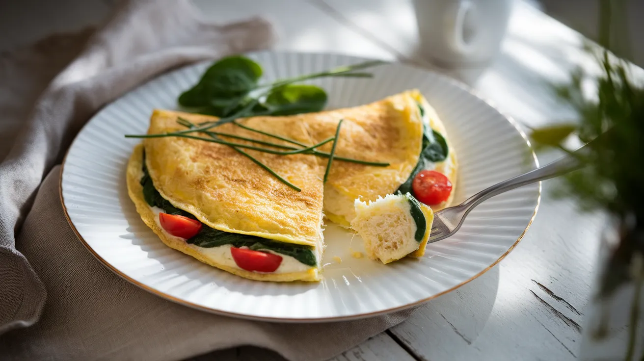 ricotta omelette