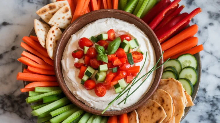 ricotta veggie dip