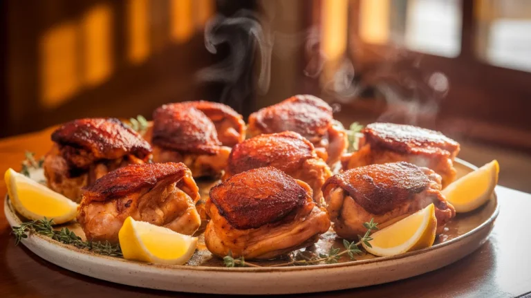 smoky paprika roasted chicken thighs