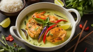 thai green curry chicken thighs