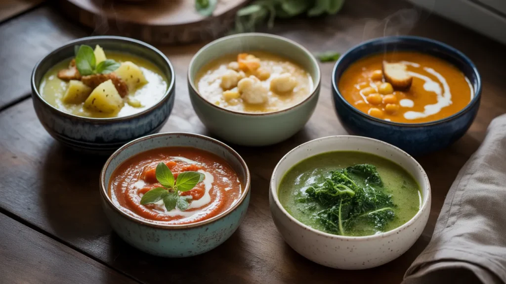 33 vegetable soups